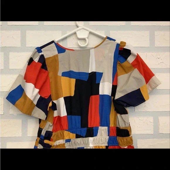 Anthropologie Somerset XL in Nouveau Geometric Patchwork - Picture 9 of 11